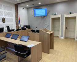 Правноснажним решењем Вишег суда у Нишу, Посебног одељења за сузбијање корупције потврђена је оптужница Вишег јавног тужилаштва у Нишу, Посебног одељења за сузбијање корупције подигнута против окр. Д.С.